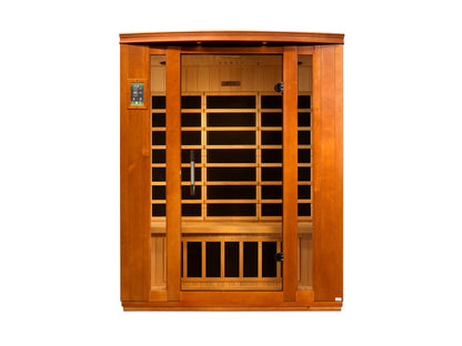 Dynamic Bellagio 3-Person Low EMF FAR Infrared Sauna DYN-6306-02