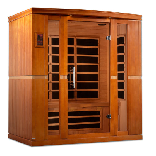 Dynamic Bergamo 4-Person Low EMF FAR Infrared Sauna DYN-6440-01