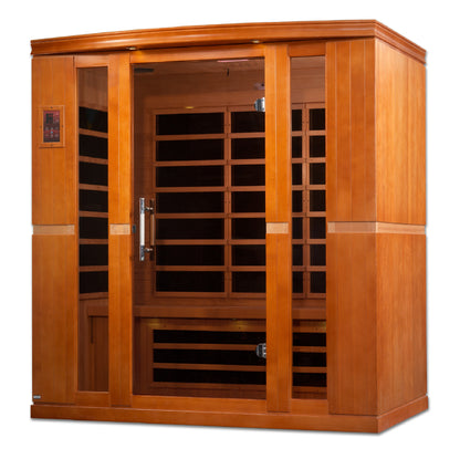 Dynamic Bergamo 4-Person Low EMF FAR Infrared Sauna DYN-6440-01