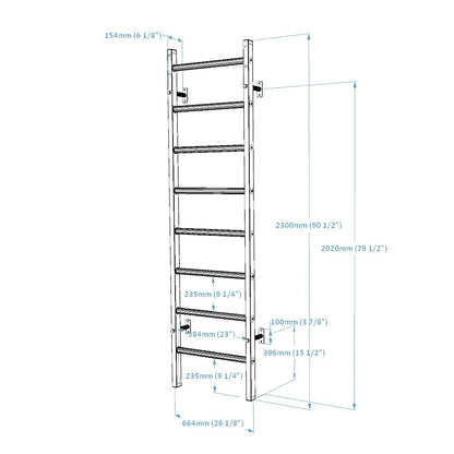 BenchK 200B Wall Bars