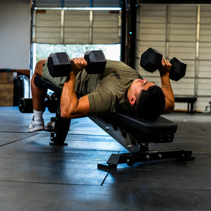 Fringe Sport Flat Incline Decline Bench