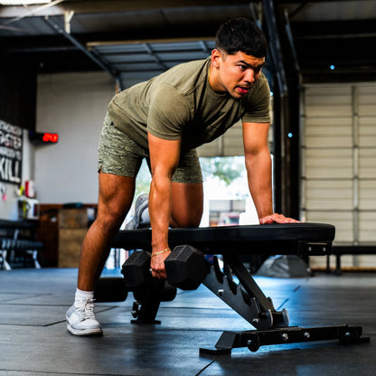 Fringe Sport Flat Incline Decline Bench