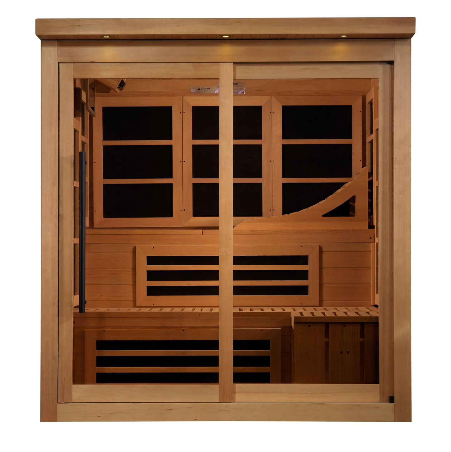 Golden Designs Monaco 6-Person Near Zero EMF Infrared Sauna GDI-6996-02