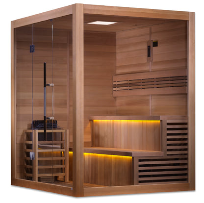 Golden Designs Kuusamo 6-Person Traditional Sauna GDI-7206-01