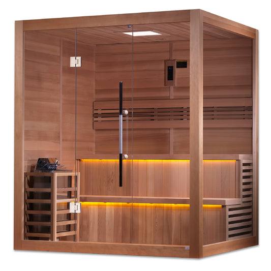 Golden Designs Kuusamo 6-Person Traditional Sauna GDI-7206-01