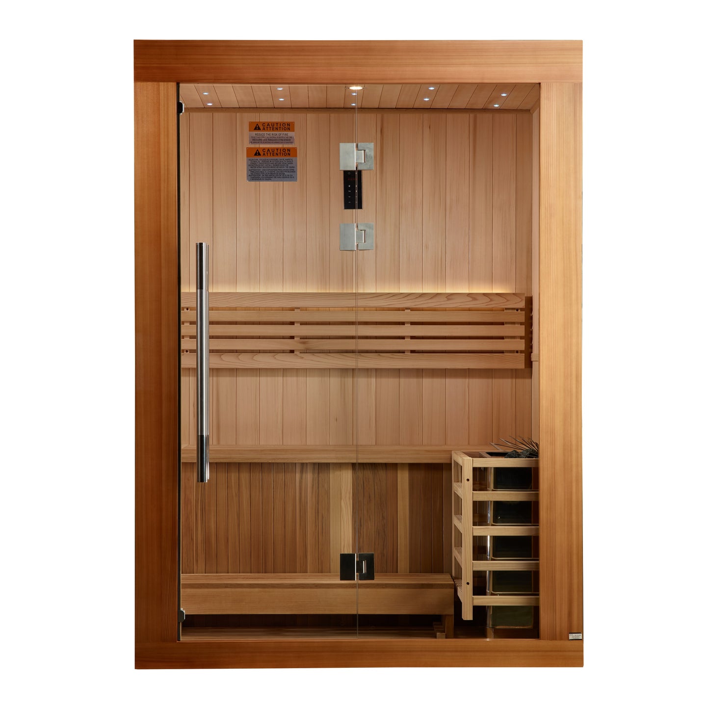 Golden Designs Sundsvall 2-Person Traditional Sauna GDI-7289-02