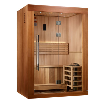 Golden Designs Sundsvall 2-Person Traditional Sauna GDI-7289-02