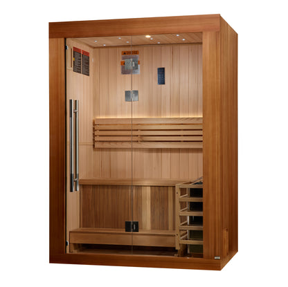 Golden Designs Sundsvall 2-Person Traditional Sauna GDI-7289-02