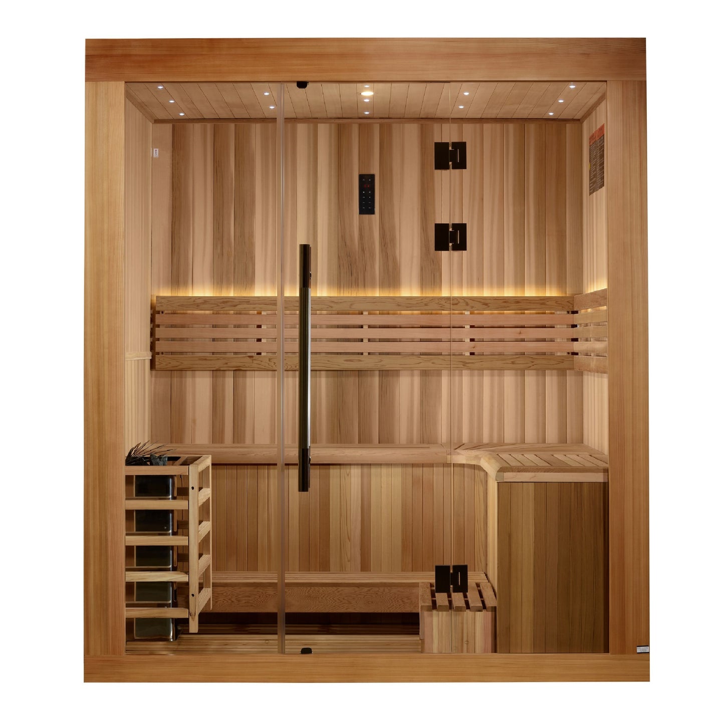 Golden Designs Copenhagen 3-Person Traditional Sauna GDI-7389-02