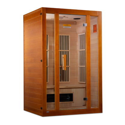Maxxus Aspen 2-Person Low EMF FAR Infrared Sauna MX-J206-02S
