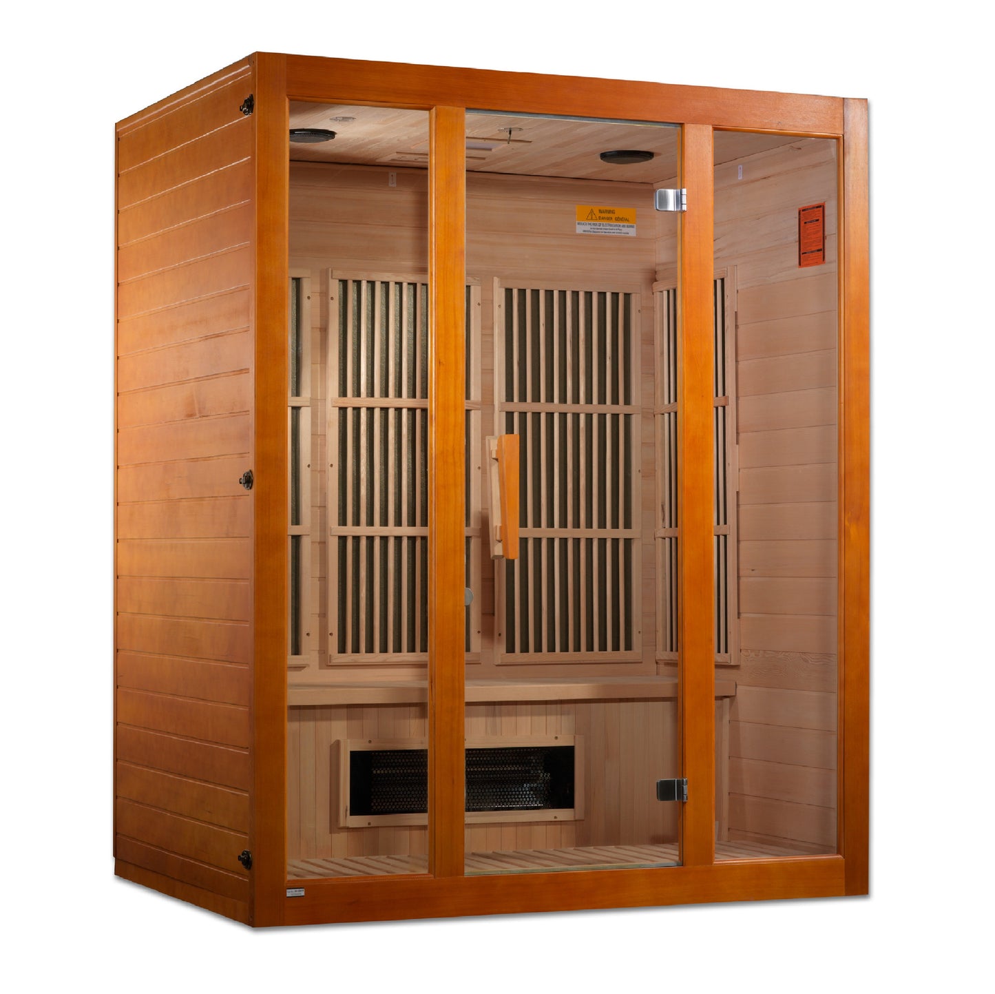 Maxxus Alpine 3-Person Low EMF FAR Infrared Sauna MX-J306-02S