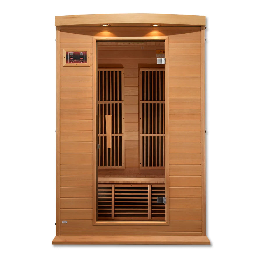 Maxxus 2-Person Low EMF FAR Infrared Sauna MX-K206-01