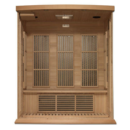 Maxxus 3-Person Near Zero EMF FAR Infrared Sauna MX-K306-01-ZF