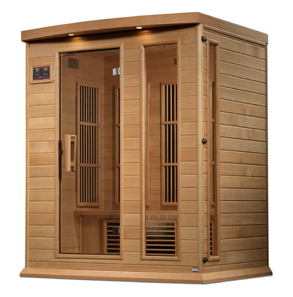 Maxxus 3-Person Near Zero EMF FAR Infrared Sauna MX-K306-01-ZF