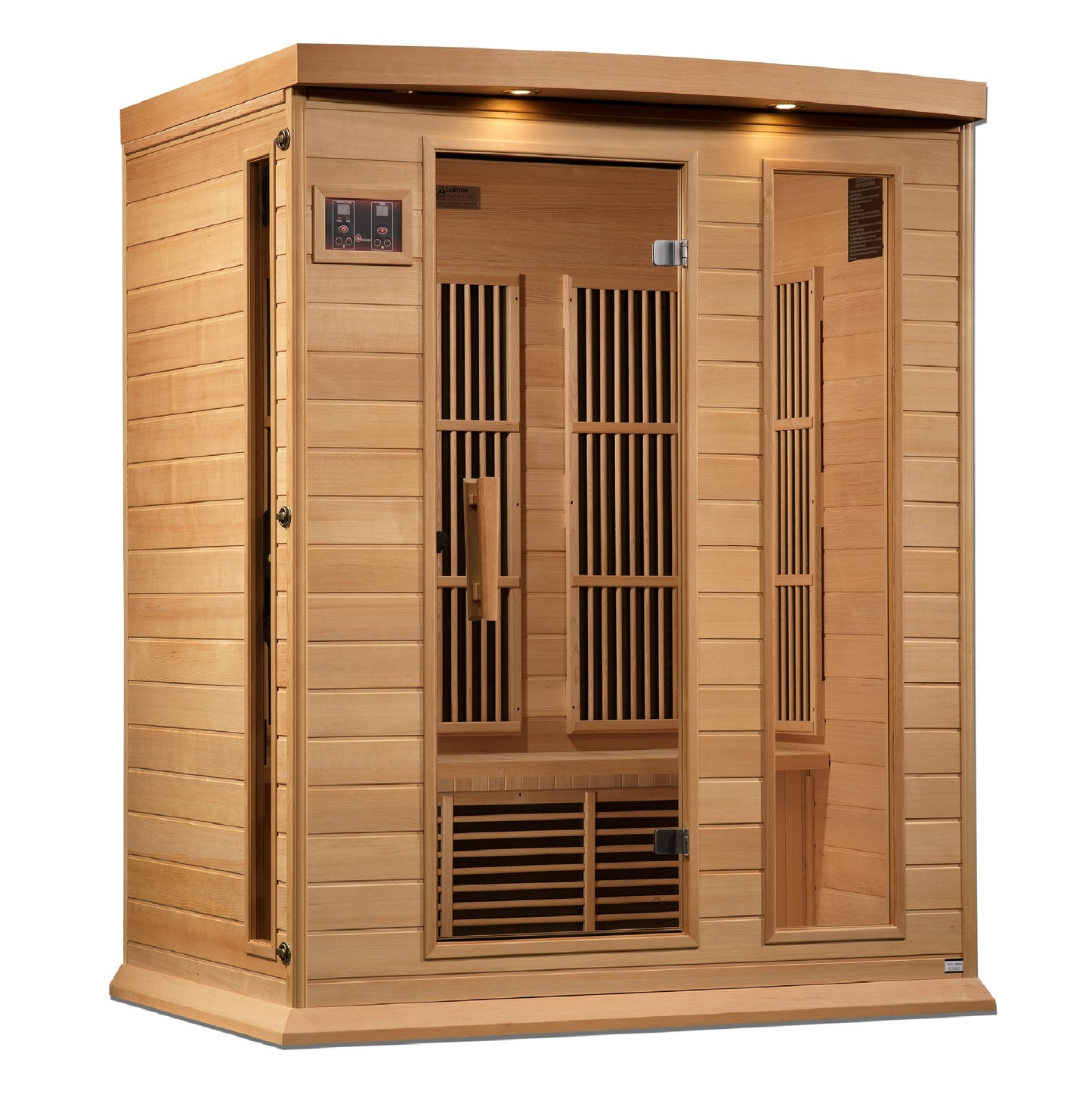 Maxxus 3-Person Near Zero EMF FAR Infrared Sauna MX-K306-01-ZF