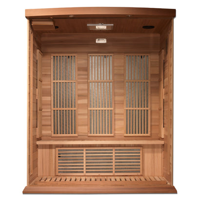 Maxxus 3-Person Near Zero EMF FAR Infrared Sauna MX-K306-01-ZF
