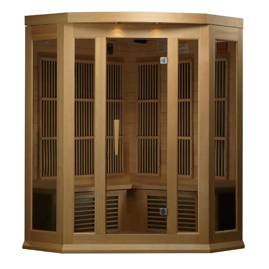Maxxus 3-Person Low EMF FAR Infrared Sauna MX-K356-01