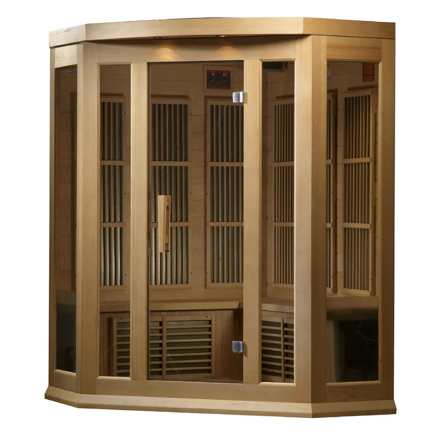 Maxxus 3-Person Low EMF FAR Infrared Sauna MX-K356-01