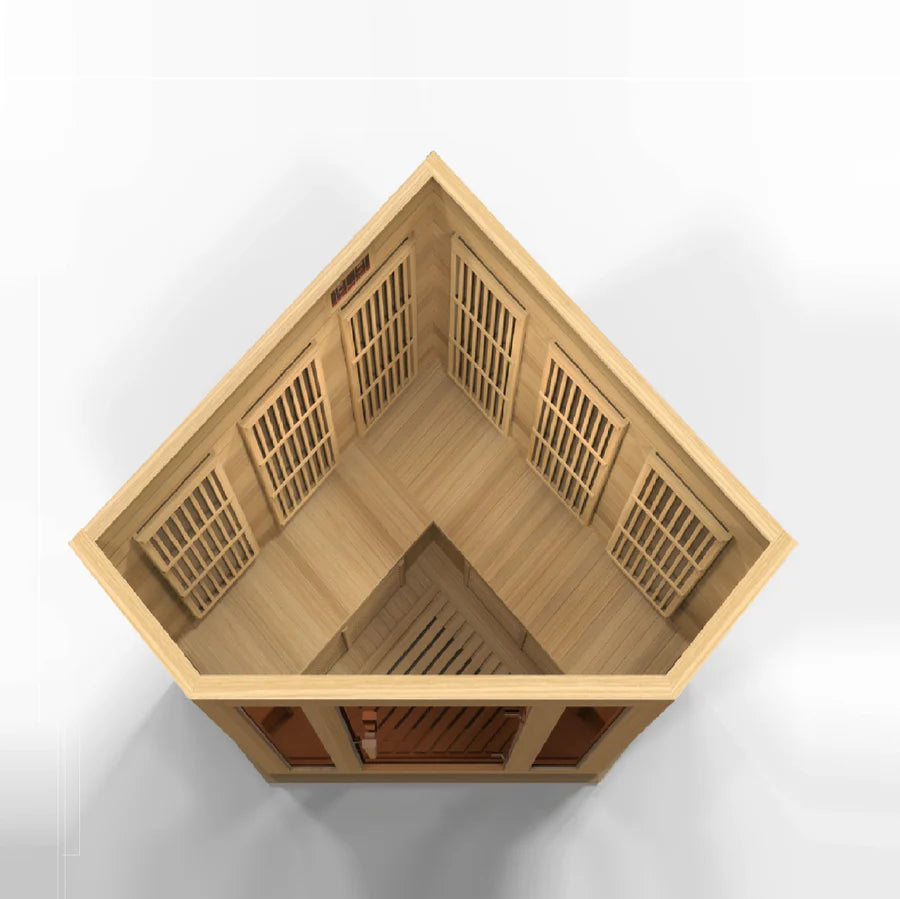 Maxxus 3-Person Low EMF FAR Infrared Sauna MX-K356-01