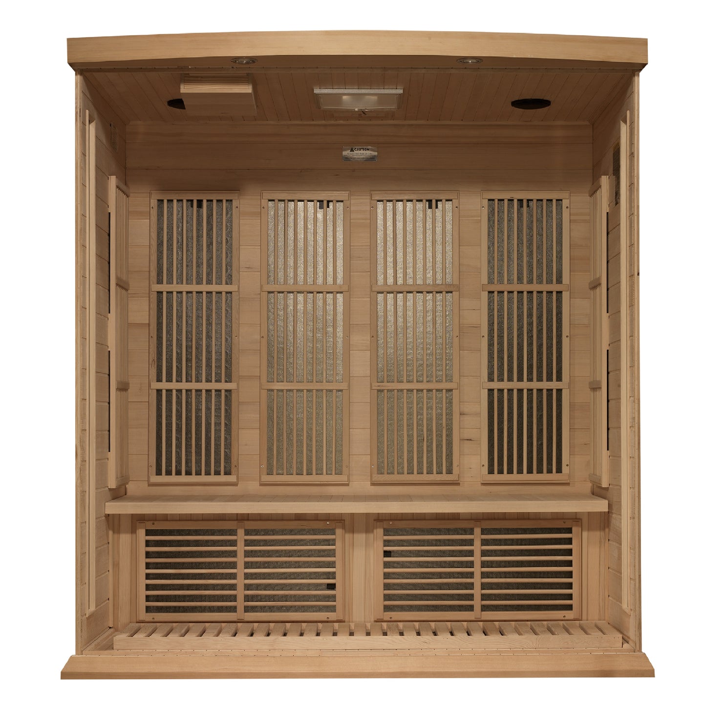 Maxxus 4-Person Near Zero EMF FAR Infrared Sauna MX-K406-01-ZF