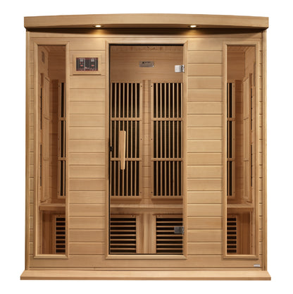 Maxxus 4-Person Near Zero EMF FAR Infrared Sauna MX-K406-01-ZF