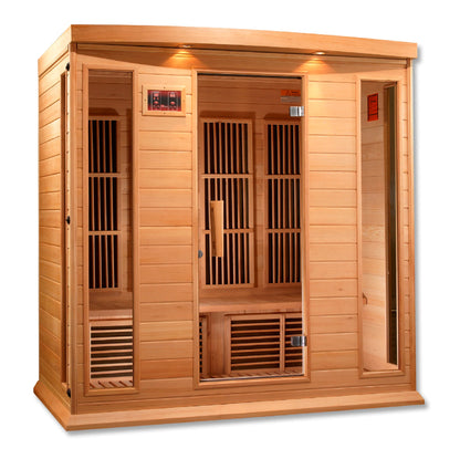 Maxxus 4-Person Low EMF FAR Infrared Sauna MX-K406-01