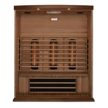 Maxxus 3-Person Full Spectrum Infrared Sauna MX-M306-01-FS CED