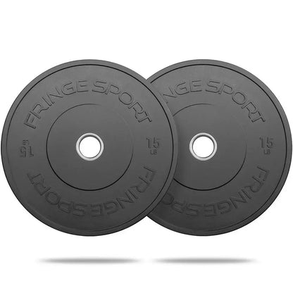 Fringe Sport MilSpec Black Bumper Plate Pairs