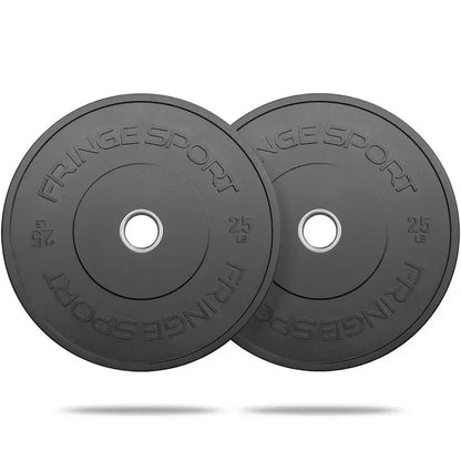 Fringe Sport MilSpec Black Bumper Plate Pairs