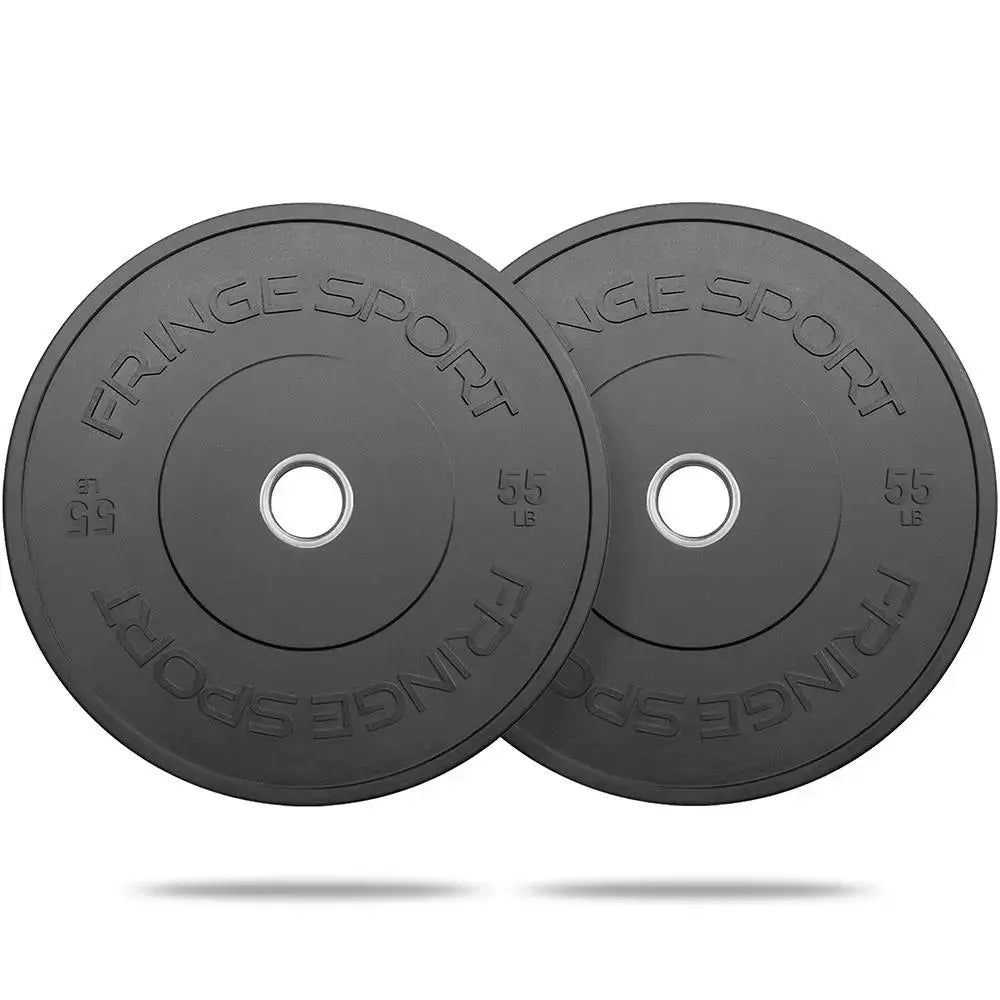 Fringe Sport MilSpec Black Bumper Plate Pairs