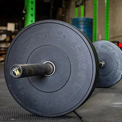 Fringe Sport MilSpec Black Bumper Plate Pairs