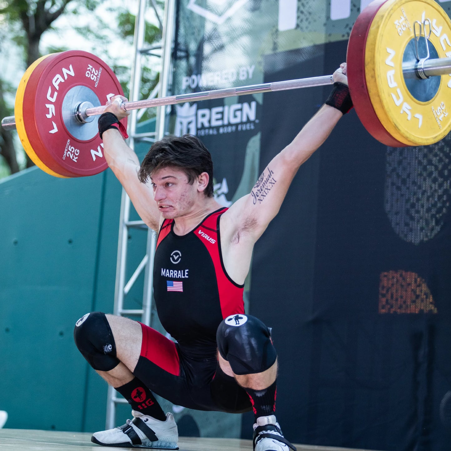 Lycan 140 kg Olympic Competition Plate Set