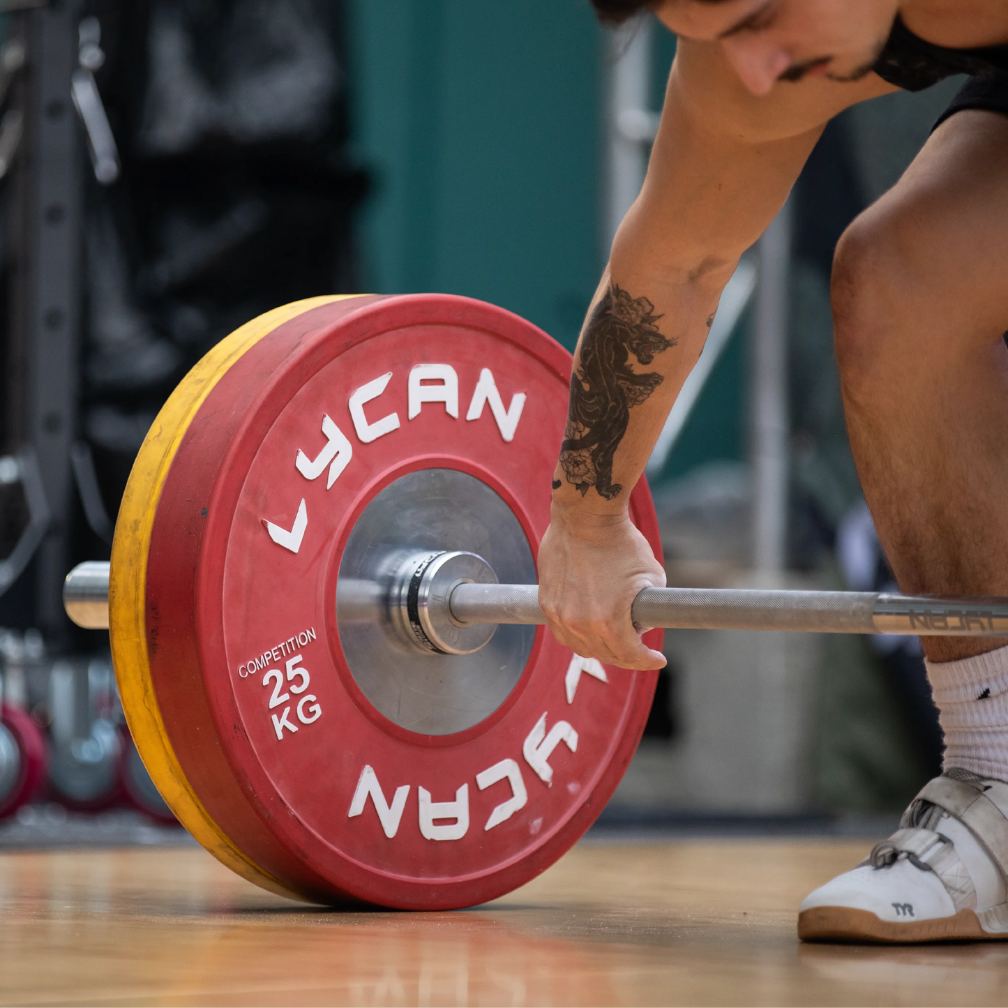 Lycan 140 kg Olympic Competition Plate Set
