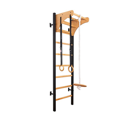 BenchK 211B + A076 Swedish Ladder For Kids with Gymnastic Accessories