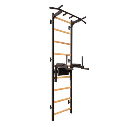 BenchK 722B Wall Bars With Pull-Up Bar & Dip Station