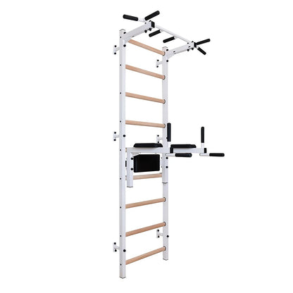 BenchK 722W Wall Bars with Pull-Up Bar & Dip Station