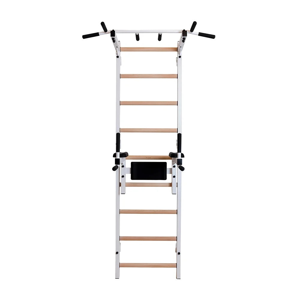 BenchK 722W Wall Bars with Pull-Up Bar & Dip Station