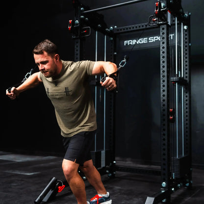 The Dane 2.0 Half Rack Functional Trainer by Fringe Sport