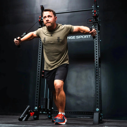 The Dane 2.0 Half Rack Functional Trainer by Fringe Sport