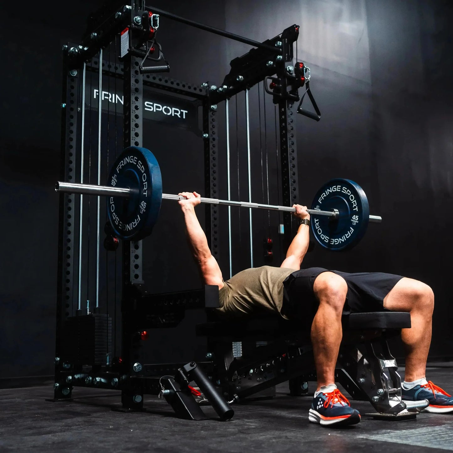 The Dane 2.0 Half Rack Functional Trainer by Fringe Sport