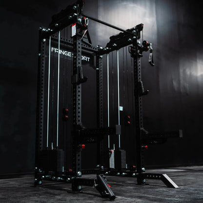 The Dane 2.0 Half Rack Functional Trainer by Fringe Sport