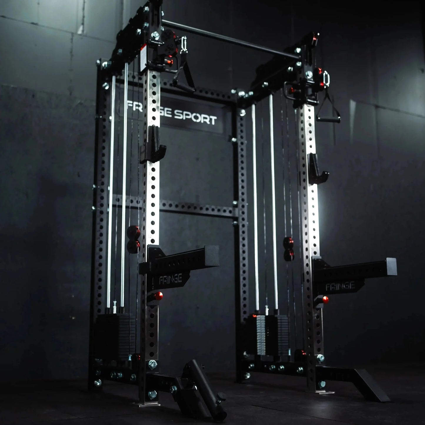 The Dane 2.0 Half Rack Functional Trainer by Fringe Sport