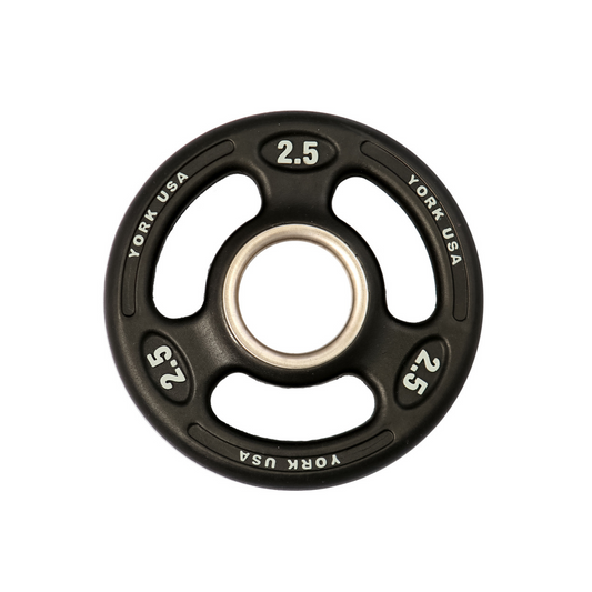 York Barbell 2" Iso-Grip Urethane Plate