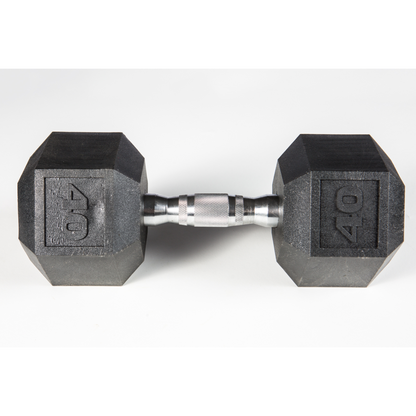 York Barbell PVC Hex Dumbbell – Chrome Ergo Handle
