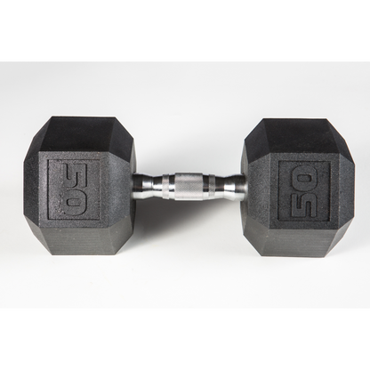York Barbell PVC Hex Dumbbell – Chrome Ergo Handle