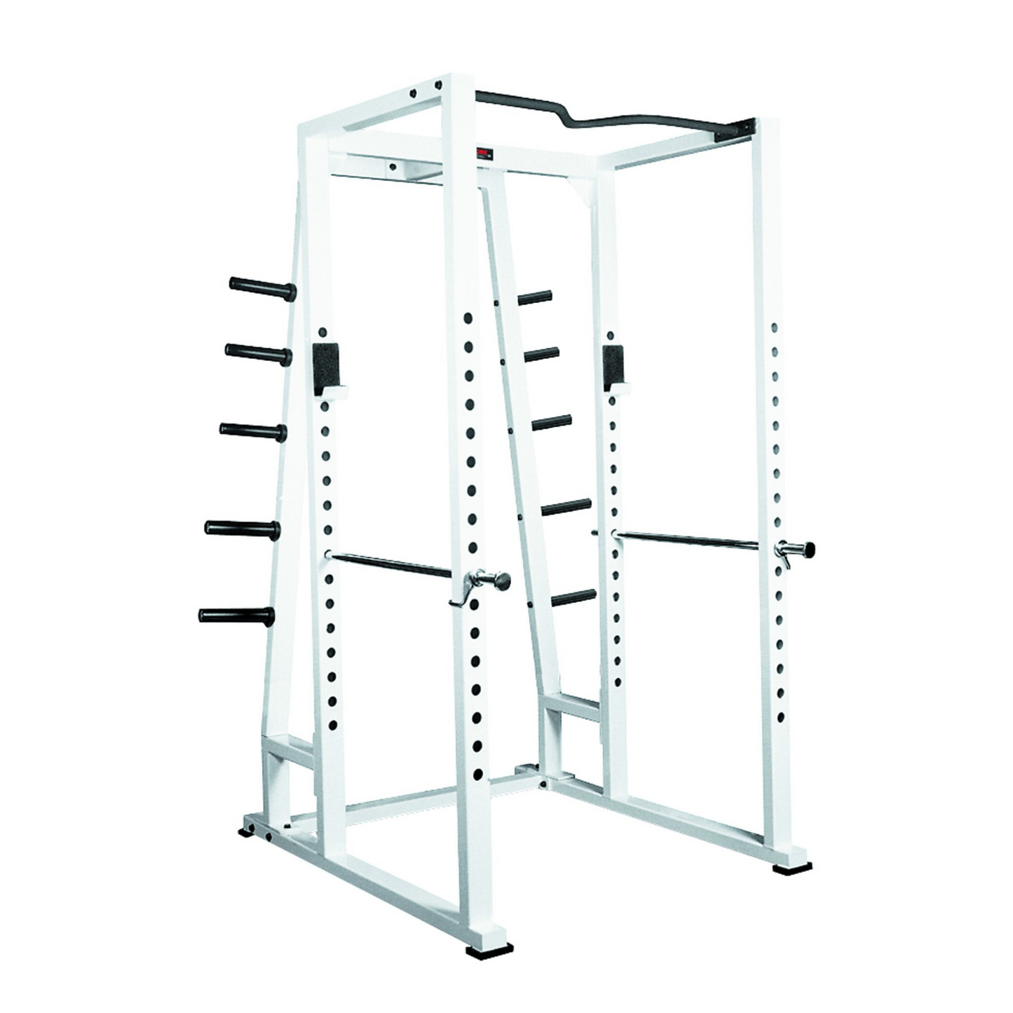 York Barbell STS Power Rack with Weight Storage