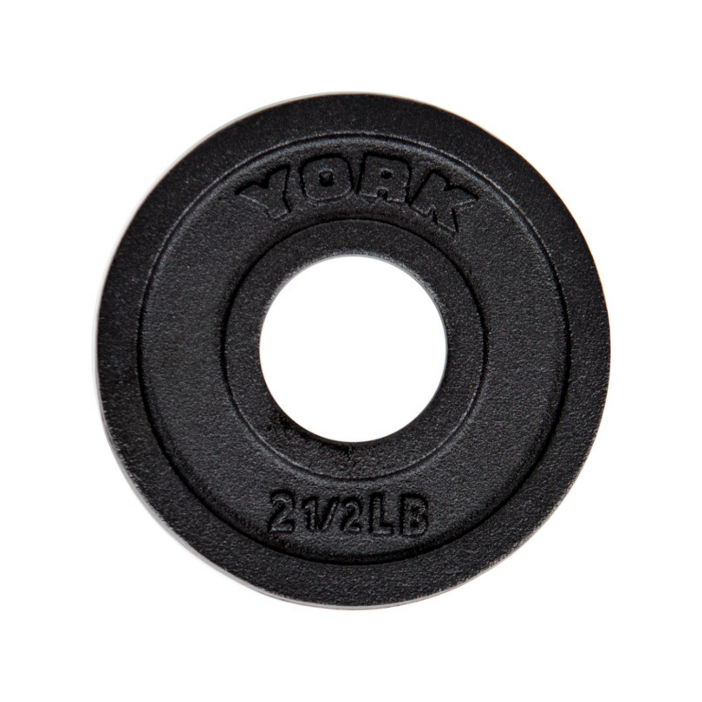 York Barbell 2" Cast Iron Olympic Weight Plate