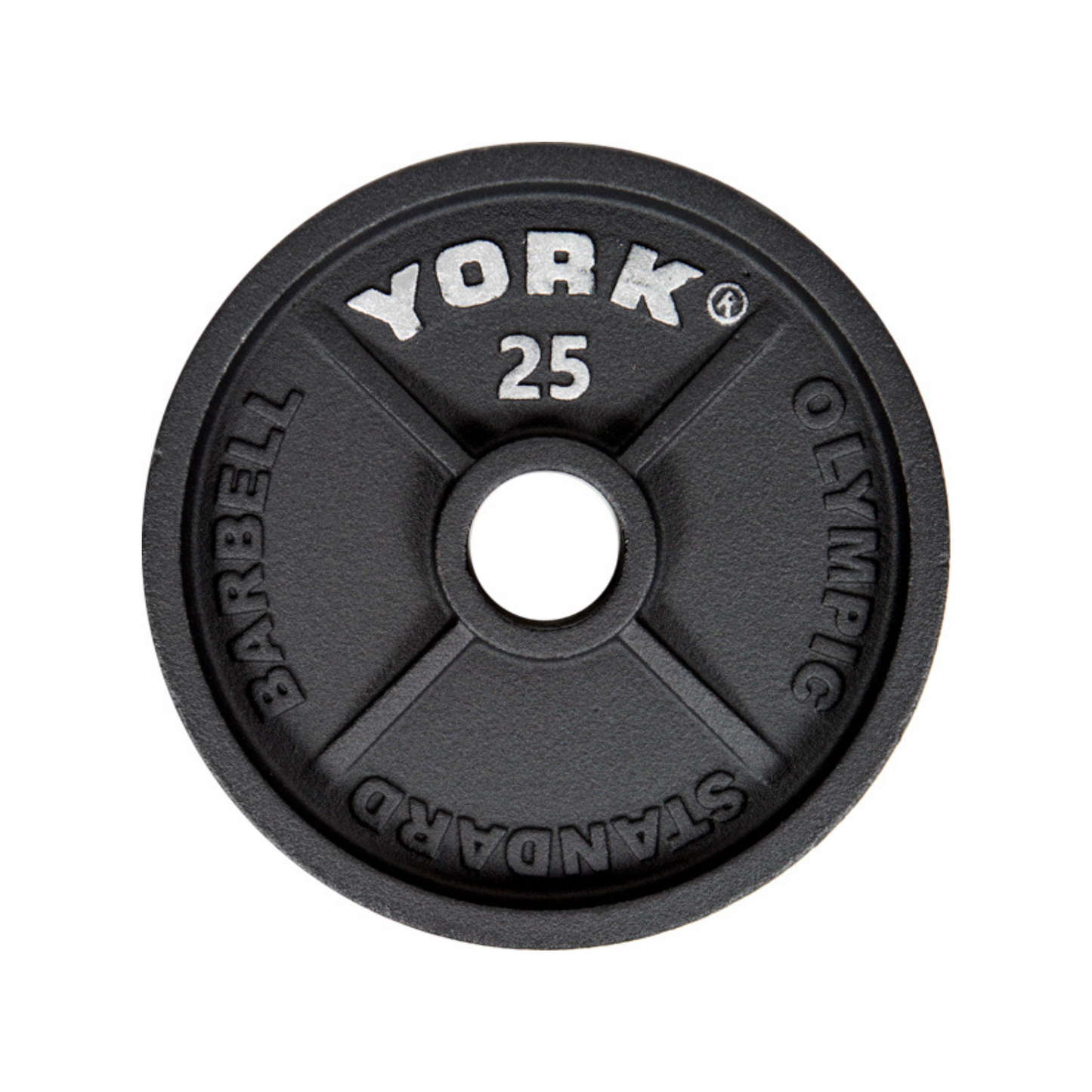 York Barbell 2" Cast Iron Olympic Weight Plate