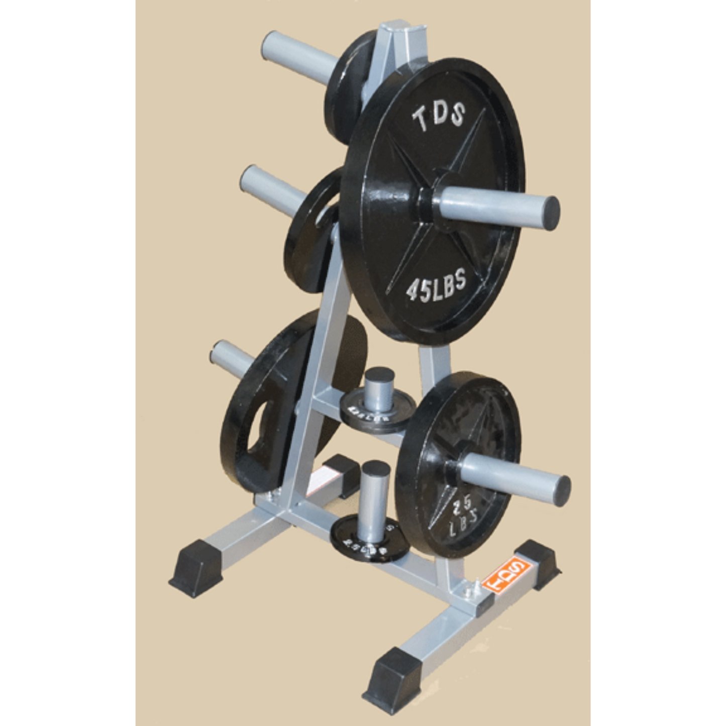 TDS Fitness Triangle Olympic Plate Holder TDS-92522