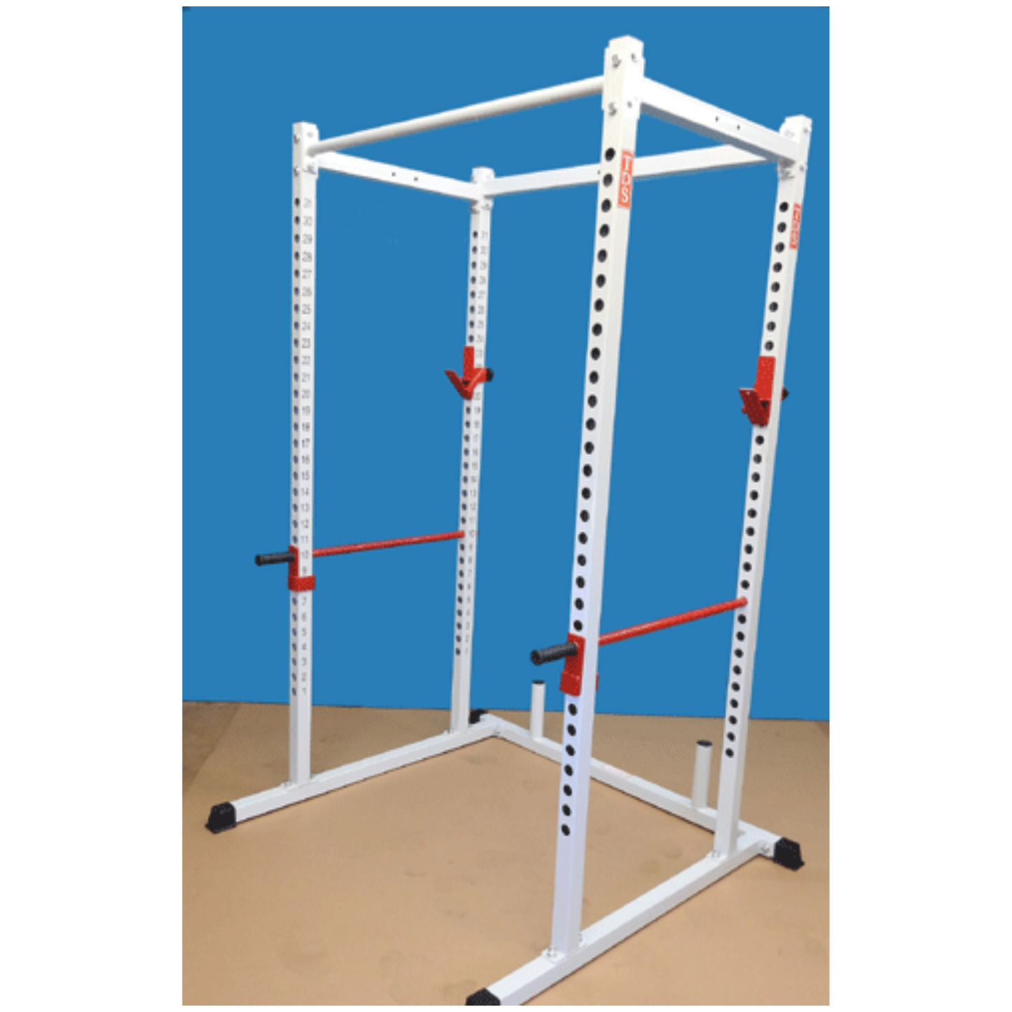 TDS Fitness Power Rack White H-92563-W